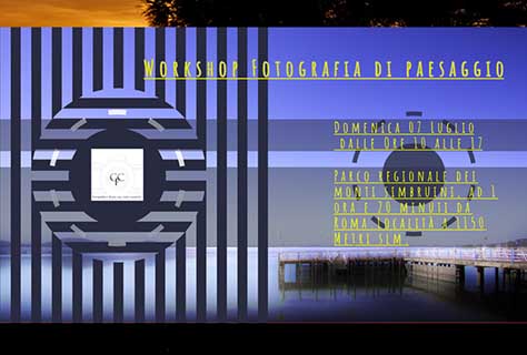 workshop di fotografia di paesaggio a Roma